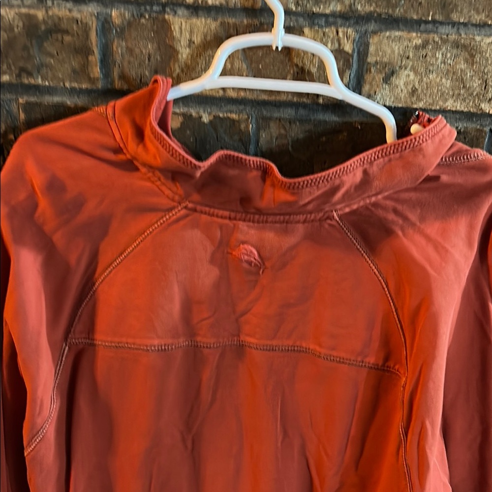 Red Quarter-Zip Pullover - Picture 2 of 2